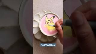 Amazing Satisfying Art  Creativity, Coffee Art, Drawing, Cartoon Art #shorts