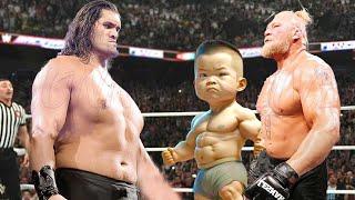 Great Khali vs Brock Lesnar Big Baby Handicap Match
