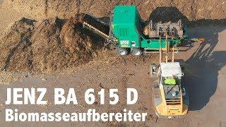 JENZ BA 615 D | Kompakter Biomasseaufbereiter für Kompostierung und Biogasanlagen