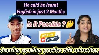 What is more important for learning English ||  Daily English Speaking Practice with subscriber