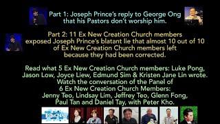 11 Ex NCC members Vs JP: Joseph Prince lied why they left NCC