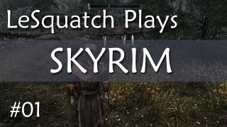 LeSquatch plays Skyrim [Modded] Ep. 1 - Pilot