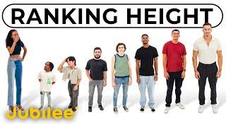 Blind Ranking Men Shortest to Tallest