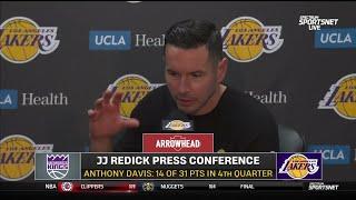 JJ Redick called tonight a "surreal moment" to be able to watch LeBron go on one of his runs