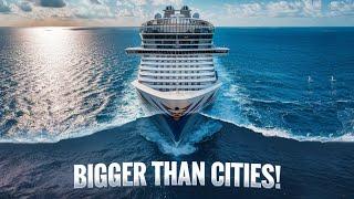 Unbelievably Huge! Top 10 LARGEST Cruise Ships in 2025