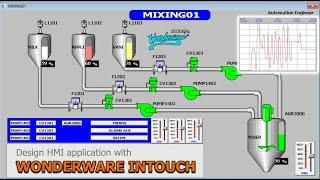 How To Design HMI Application With Wonderware Intouch In 90 Minutes