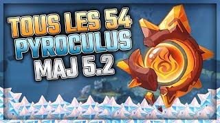 LOCALISATION 54 PYROCULUS Partie 2 | Statue des Sept LVL 7 NATLAN MAJ 5.2 | Genshin Impact