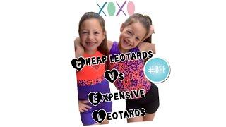 Cheap vs expensive leotards