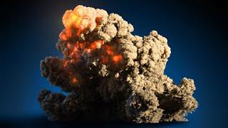 Create Simple Explosion VFX in Blender Mantaflow - Iridesium