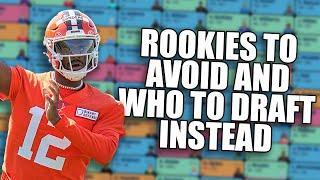 AVOID These Rookies?! Draft These Players Instead!
