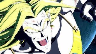 Dragon Ball FighterZ Easter Egg - Goku Miracle Blow Dramatic Finish on Broly - English and Japanese