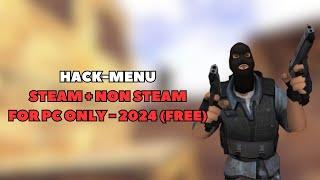 CS 1.6 HACK / CHEAT-MENU / STEAM + NON STEAM / TUTORIAL(2024)