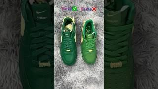 Real Vs Fake Green Ambush Nike Air Force 1 #sneakerhead #sneakers #viral