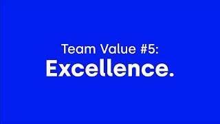 Excellence — Opus Agency's Team Value #5