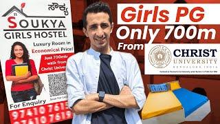 GIRLS PG NEAR CHRIST UNIVERSITY - Soukhya Girls hostel | Full Room Tour & Cost Details