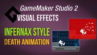 Infernax style death animation [GameMaker Studio 2 | Vfx]