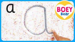 ABC Writing for Children (How to write alphabet lower case small letters)