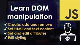 Learn DOM manipulation with JavaScript