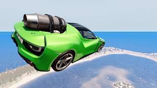 Epic High Speed Car Jumps #281 – BeamNG Drive | CrashBoomPunk