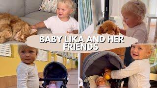 Baby Lika having fun with her Friends - this lovely story will instantly make your mood ️