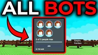 BOTS Are RUINING GROW A GARDEN!