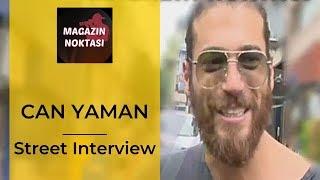 Can Yaman  Street Interview  Magazin Noktasi  Closed Captions 2019