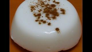 How to make Puerto Rican Tembleque or Coconut Custard (Bilingual)