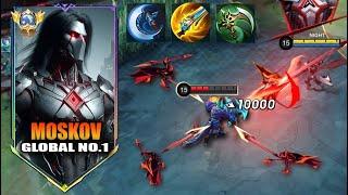 TOP 1 GLOBAL MOSKOV BEST 1 HIT BUILD 2025 INSTANT DELETE!! KING OF OUTPLAY! (moskov best build 2025)