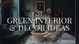 31 Gorgeous Green Decorating Ideas | Green Interiors | Green Decor