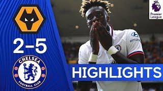 Wolves 2-5 Chelsea | Tammy Abraham Hat Trick & Tomori Stunner | Highlights