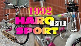 1992 HARO SPORT CUSTOM OLD SCHOOL BUILD @@harvesterbmx