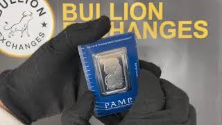 1 oz PAMP Suisse Lady Fortuna Platinum Bar .9995 Fine