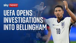 UEFA investigates gesture made by Jude Bellingham at England Euro 2024 game against Slovakia