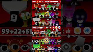 NEW!  ALL SIMON TREATMENT ? VS MR.SUN TREATMENT 4.0 ?  #incredibox #sprunkimod #sprunkisong
