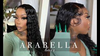 It's GIVING SCALP! | Transparent HD Lace, Deep Wave Wig ft. ARABELLA HAIR