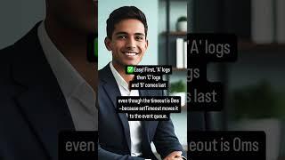 Frontend Interviews! Become a senior frontend developer #frontend #javascript #interview #shorts #ai