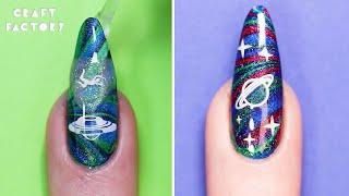 Out of this world nails : Creating Stunning Space-themed Nail Designs| Craft Factory