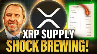 MAJOR XRP Supply Shock Is Brewing | Huge XRP News Update