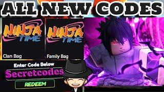 NINJA TIME *NEW* CODES FOR MARCH 2025  - NINJA TIME ALL *NEW* CODES (ROBLOX)