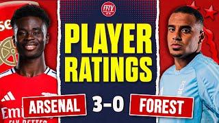 Pathetic Performance! Arsenal 3 - 0 Nottingham Forest | Match Reaction & Player Ratings