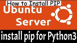 Ubuntu Install pip | How to Install Python Pip On Ubuntu 22.04 LTS  | pip on Ubuntu