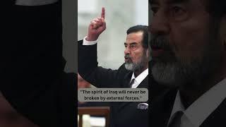 The Beginner's Guide to Saddam Hussain quotes#shorts #ytshorts #1million #shortfeed