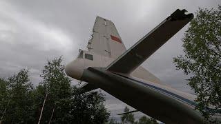 Последнее пристанище монстра АН-12 СССР-11355. РАРИТЕТ в аэропорту Магадан!!!! 15/08/2024