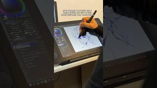 Trying the new Kamvas 13 Gen 3 from @HuionTablet ! #digitalart #drawingtablet #review