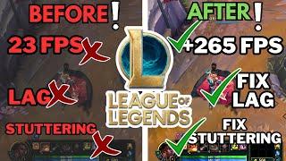  League of Legends FPS Boost Guide | Fix Lag, Stuttering & FPS Drops (2025) 