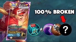 PAQUITO USER SHOULD TRY THIS NEW ONE SHOT BUILD 100% BROKEN!!- Mobile Legends