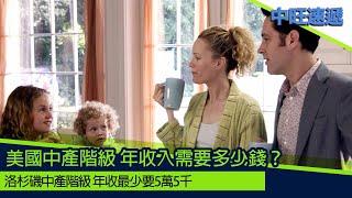 中旺速遞 ｜躋身美國中產階級 年收入需要多少錢？ 2023 0306