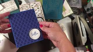 Noble Peacock specialty DSP card ideas and more inspiration, Stampin' Up!