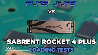 PS5 SSD Showdown - Sabrent Rocket 4 Plus 2TB vs PS5 SSD