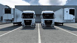 ETS2 1.47 ProMods 2.65 Convoy Multiplayer MAN TGX (TG3) 18.510 (Rotterdam -Zwolle )